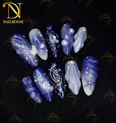 DT NAIL TUYỂN DỤNG THỢ LÀM NAIL BOX PHONG CÁCH ÂU CAO CẤP (PRESS-ON NAIL) 5 Nailbox US Thiết kế xanh đại dương