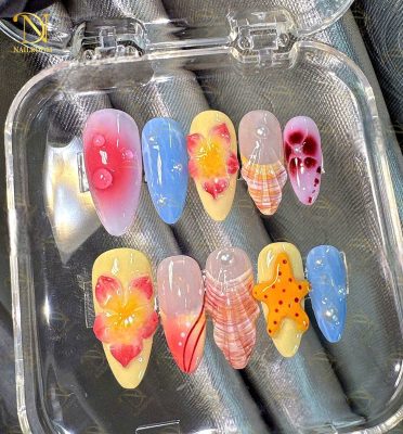 DT NAIL TUYỂN DỤNG THỢ LÀM NAIL BOX PHONG CÁCH ÂU CAO CẤP (PRESS-ON NAIL) 24 Mua Nail Số Lượng Lớn Đem Sang Nước Ngoài